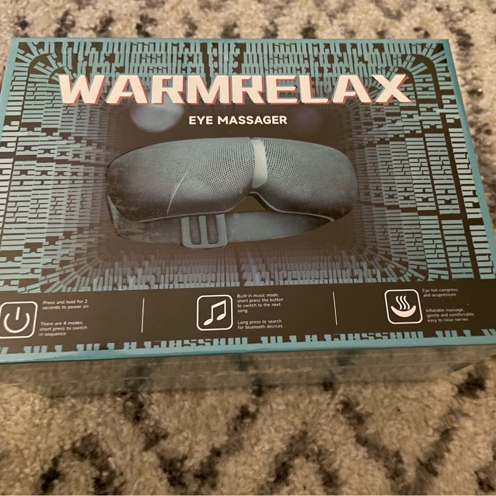 Brand New Eye Massager w/ bluetooth and massage